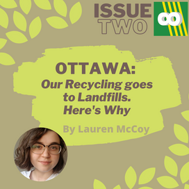 Most of Ottawa's Compost goes right into the Landfill, here's why
